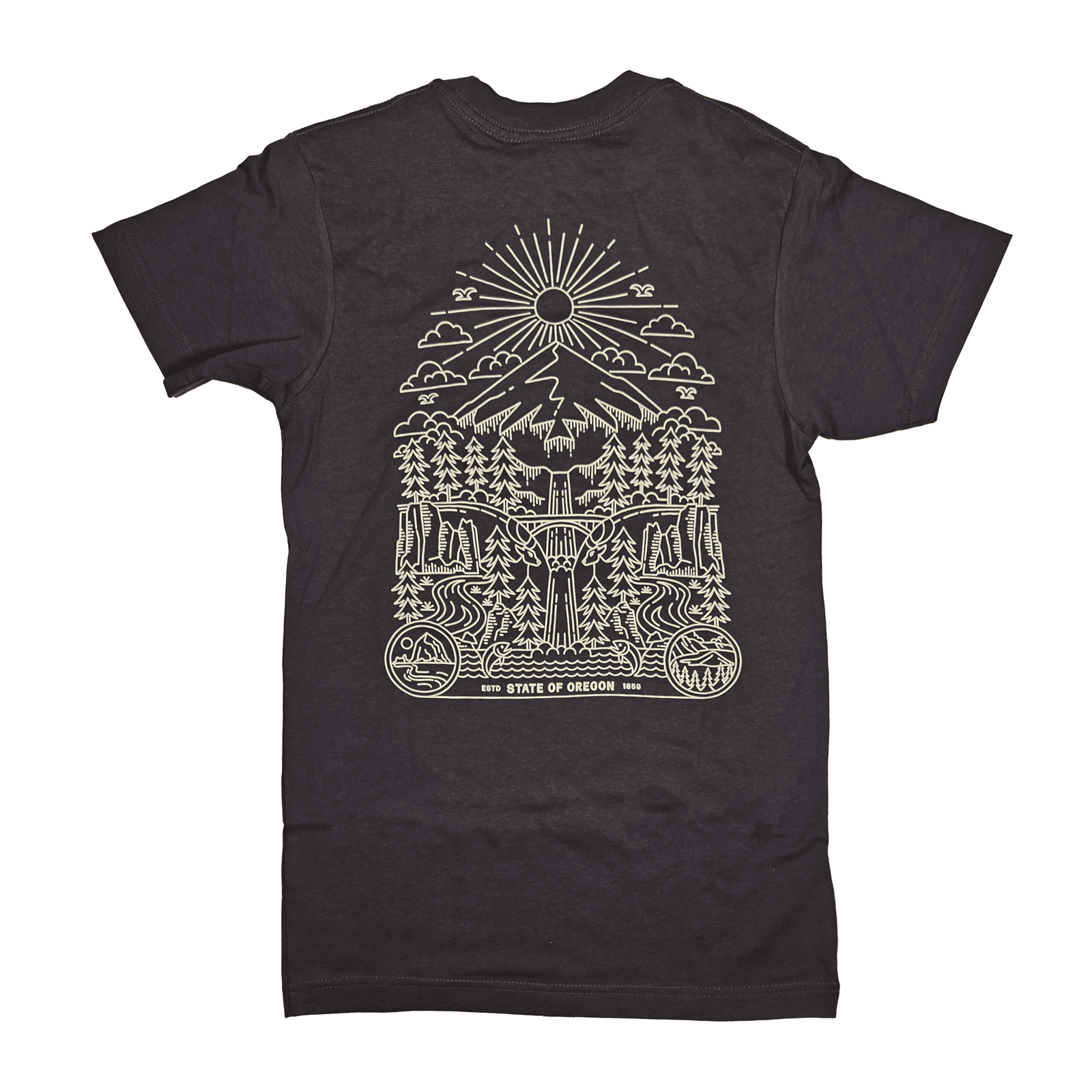 Outdoors Oregon Tee - Hello From Oregon