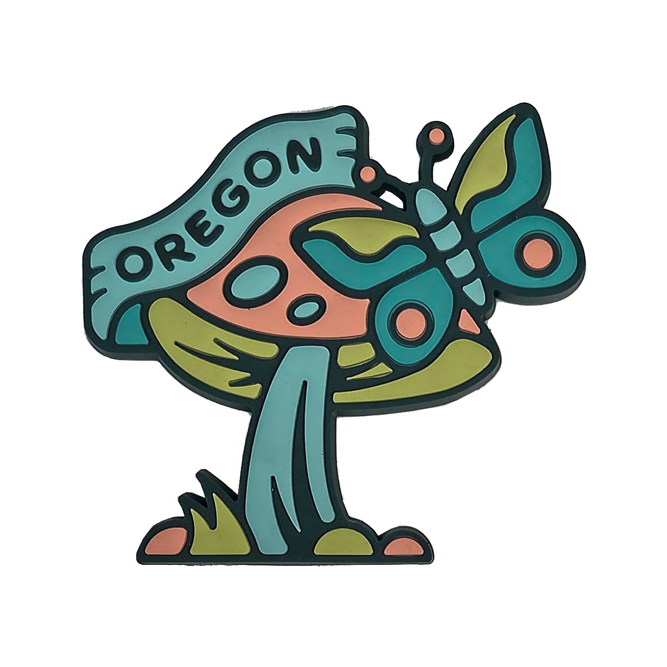 PVC Mushroom Magnet - Magnets - Hello From Oregon