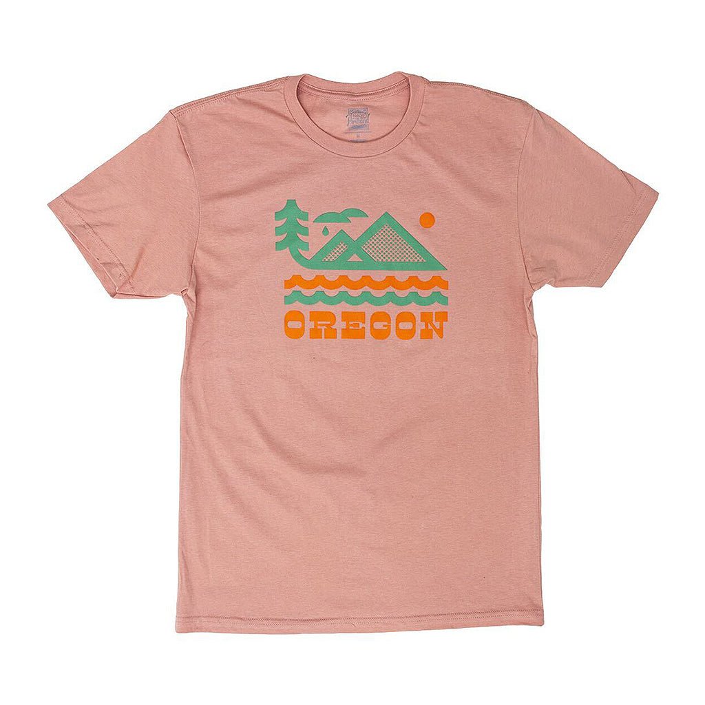 Nature Lover Tee | Coral - Tees - Hello From Oregon