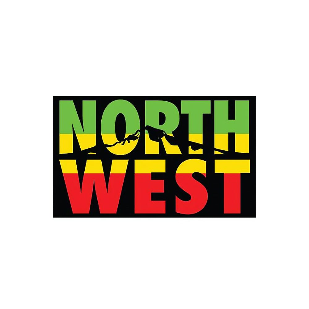 Northwest Rasta Sticker - Stickers - Hello From Oregon
