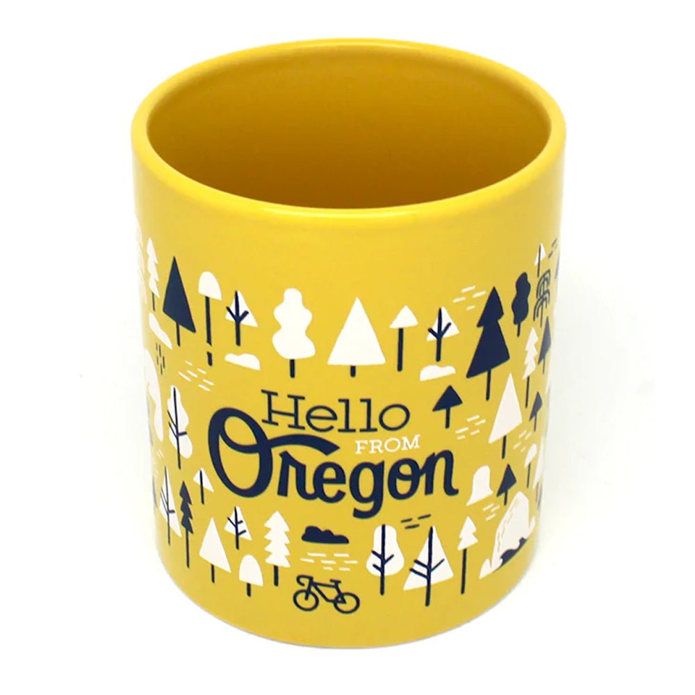 Oregon Burst Mug | Yellow - Mug - Hello From Oregon