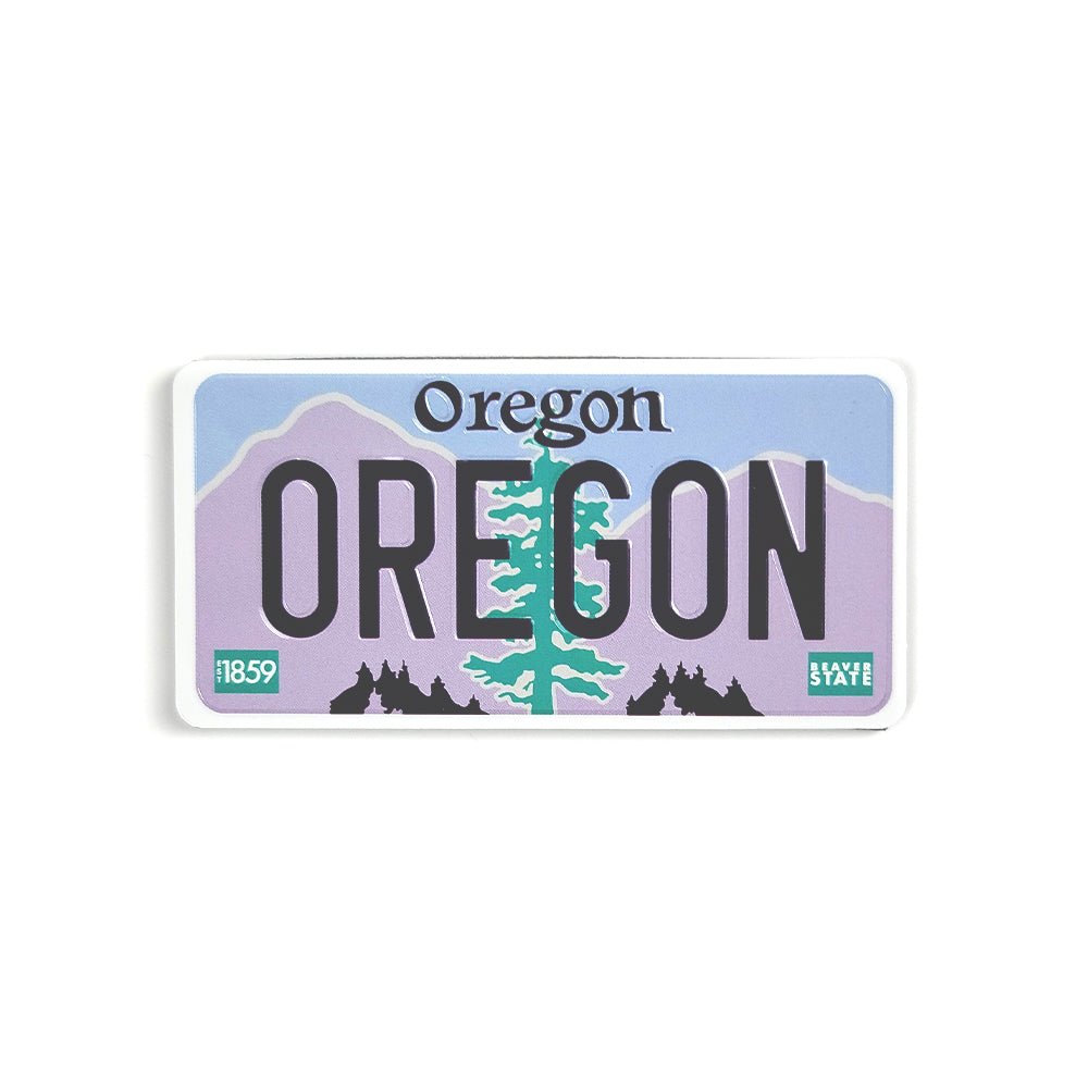 Oregon License Plate Magnet - Magnets - Hello From Oregon
