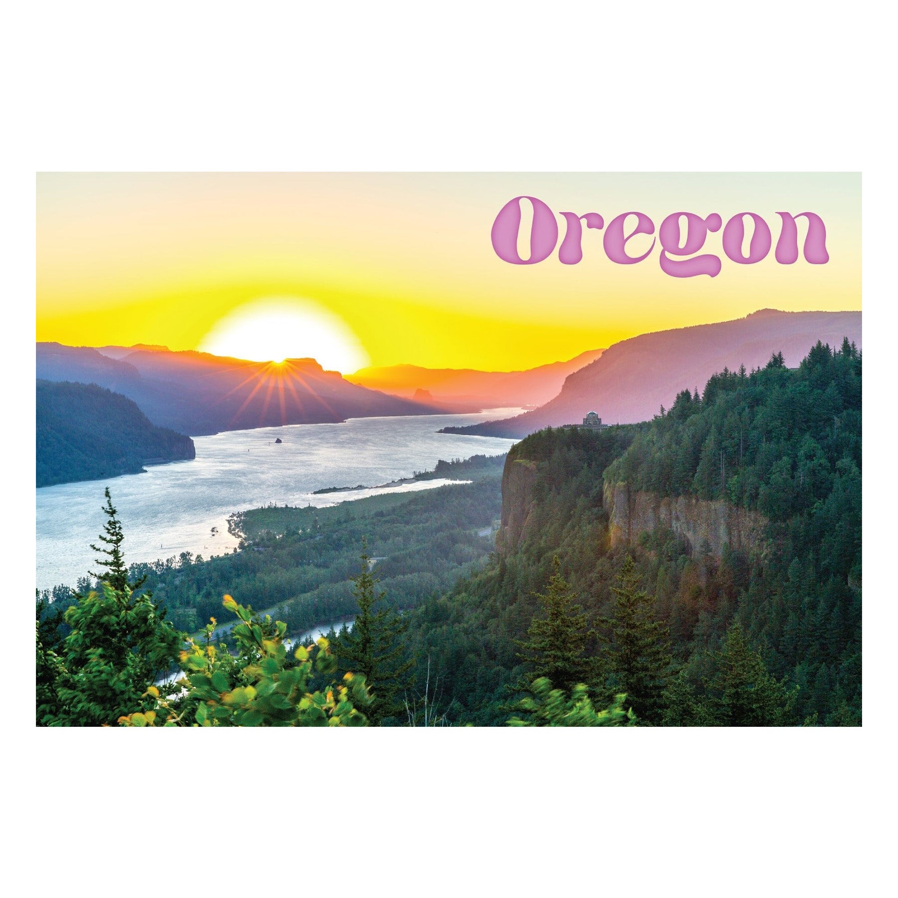 The Gorge Postcard - Postcards - Hello From Oregon