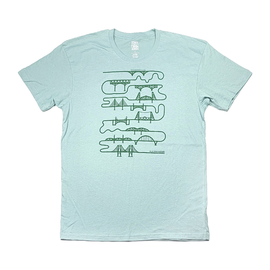 Endless Bridges Tee | Seafoam