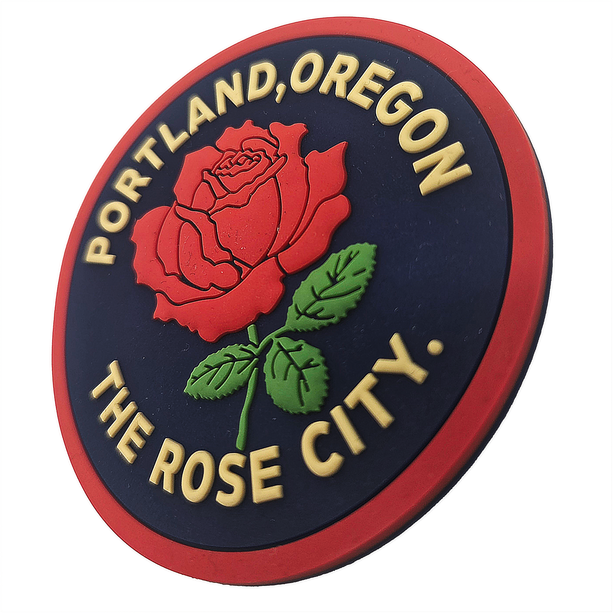 PVC Rose City Magnet - Hello From Oregon
