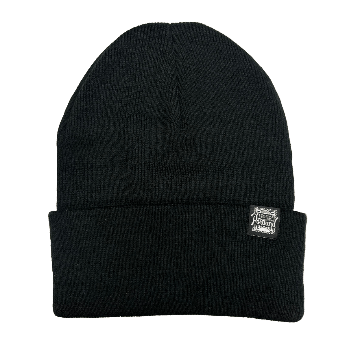Bridge City Beanie | Black - Beanies - Hello From Oregon