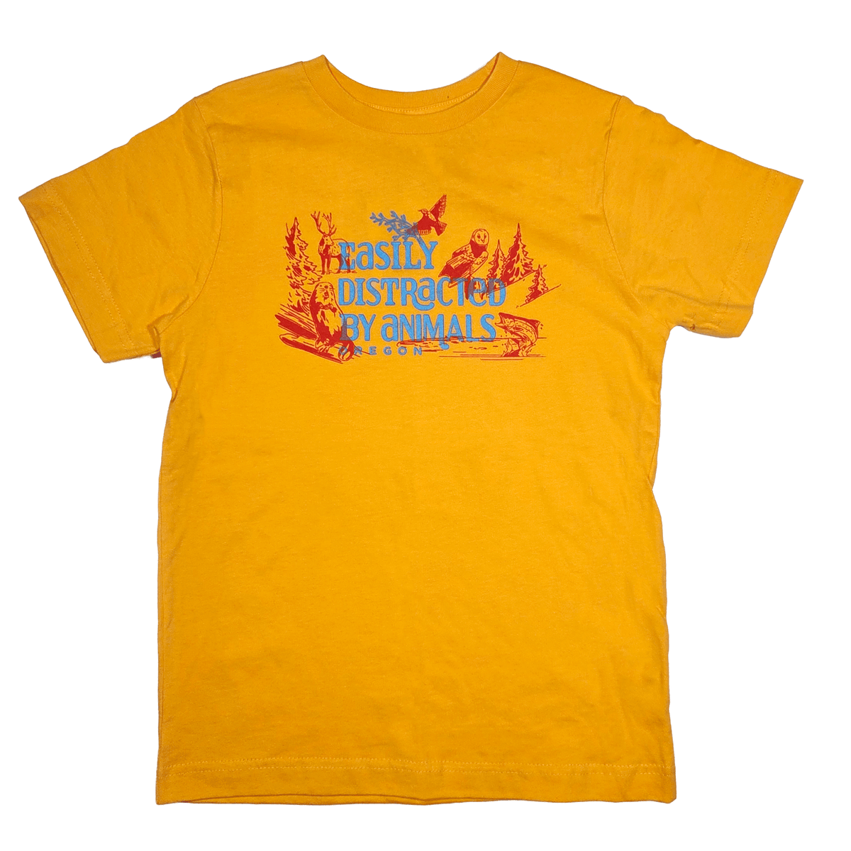Easily Distracted Kids Tee - Kids - Hello From Oregon