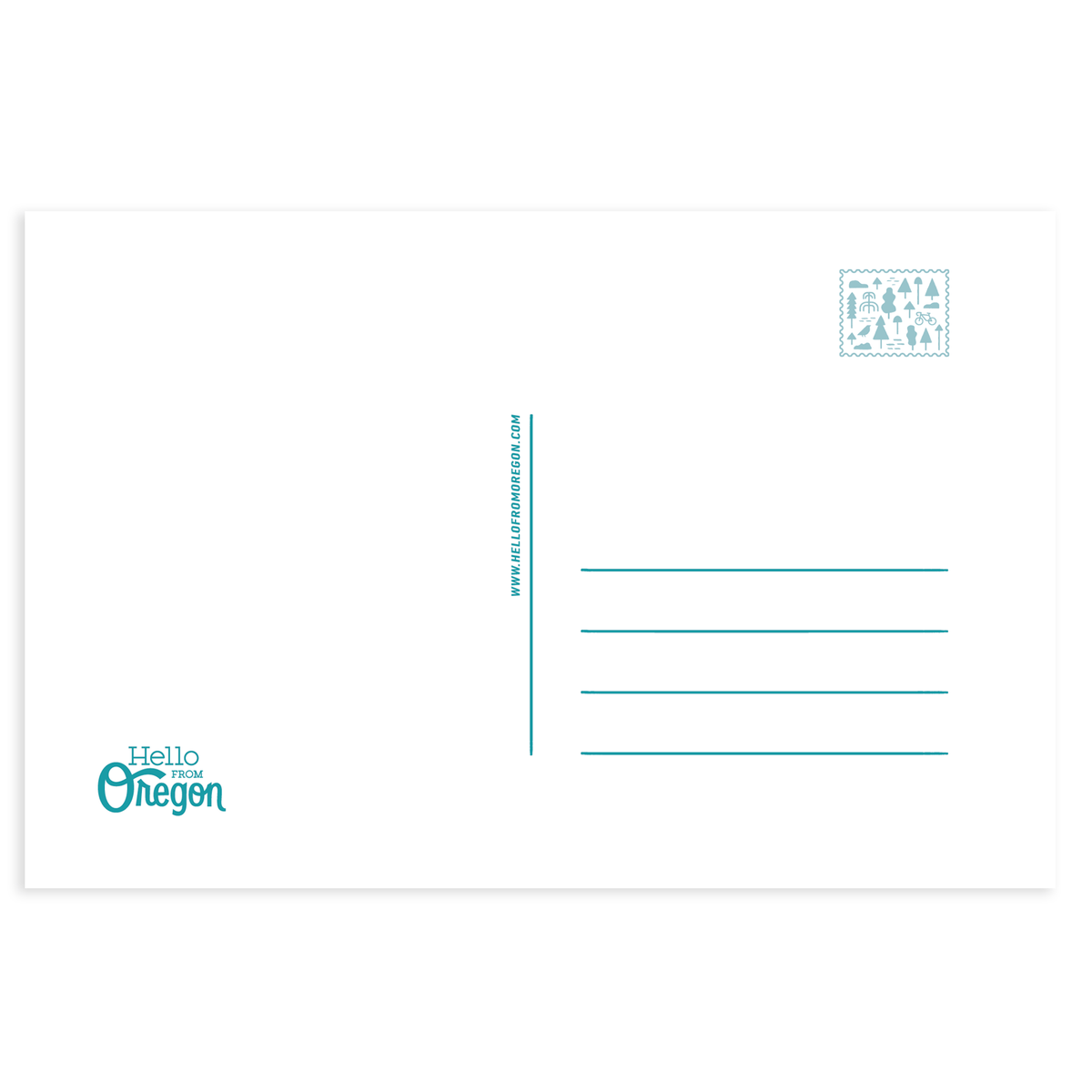 Hello From Portland Postcard - Postcards - Hello From Oregon