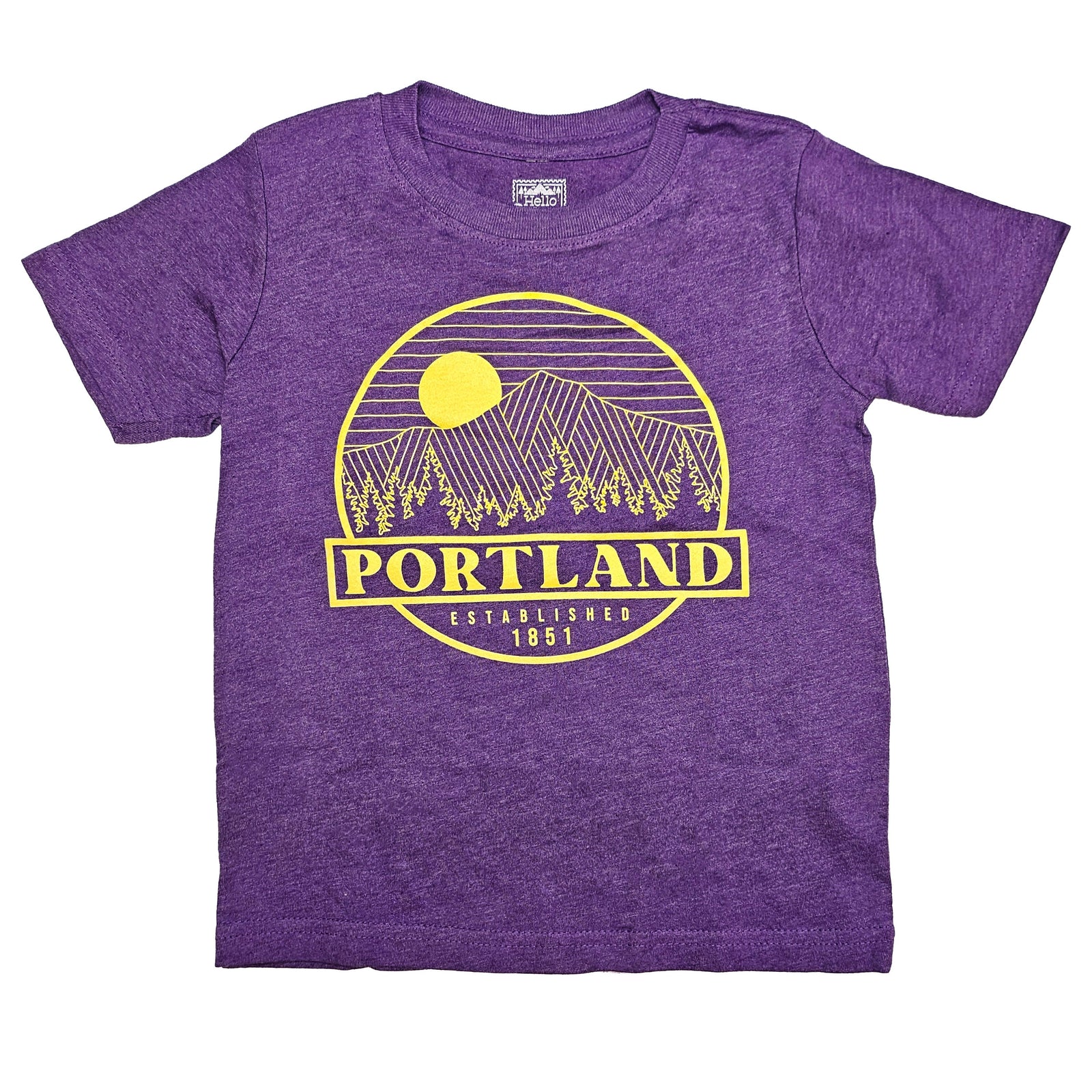 Mountain View Toddler Tee - Youth - Hello From Oregon