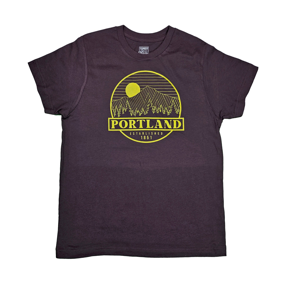 Mountain View Youth Tee - Youth - Hello From Oregon