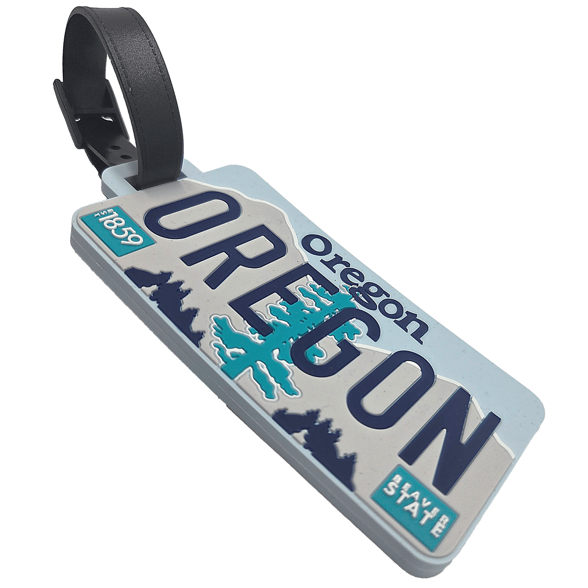 Oregon License Luggage Tag - Hello From Oregon