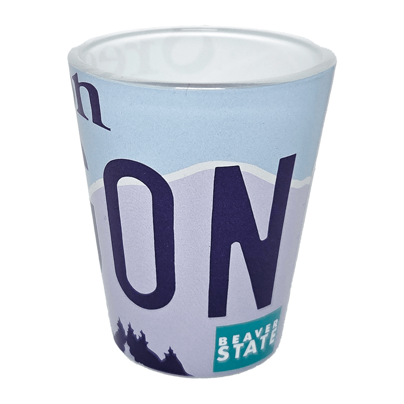 Oregon License Plate Shot Glass - Shot Glass - Hello From Oregon