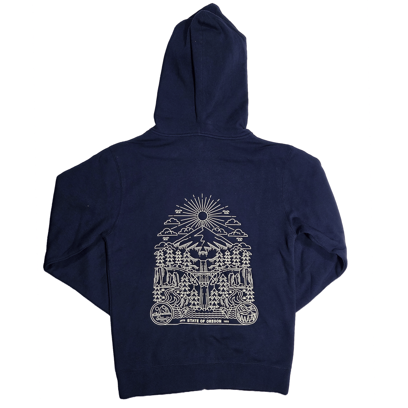 Oregon Outdoor Hoodie - Hoodies - Hello From Oregon