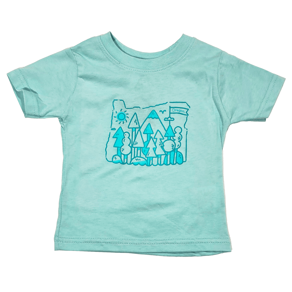 Oregon Outpost Baby Tee - Youth - Hello From Oregon