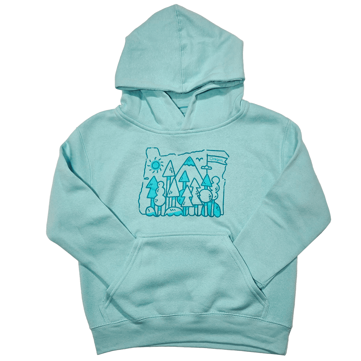 Oregon Outpost Kids Hoodie - Hello From Oregon