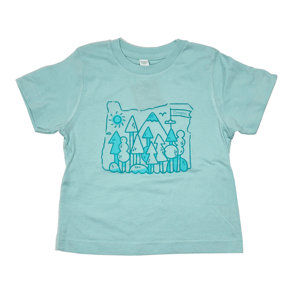 Oregon Outpost Toddler Tee - Hello From Oregon