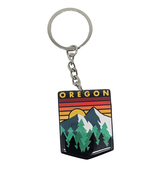 Oregon Vista Keychain - Keychains - Hello From Oregon