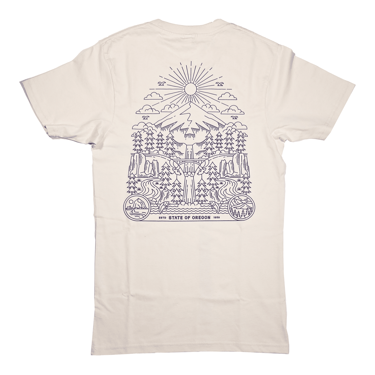 Outdoors Oregon Tee - Hello From Oregon