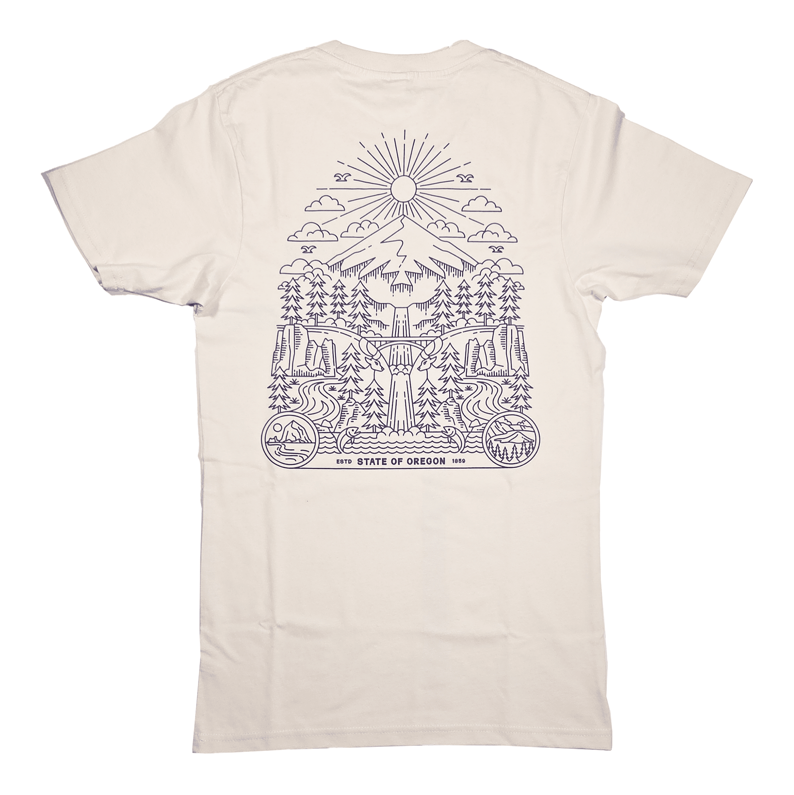 Outdoors Oregon Tee - Hello From Oregon