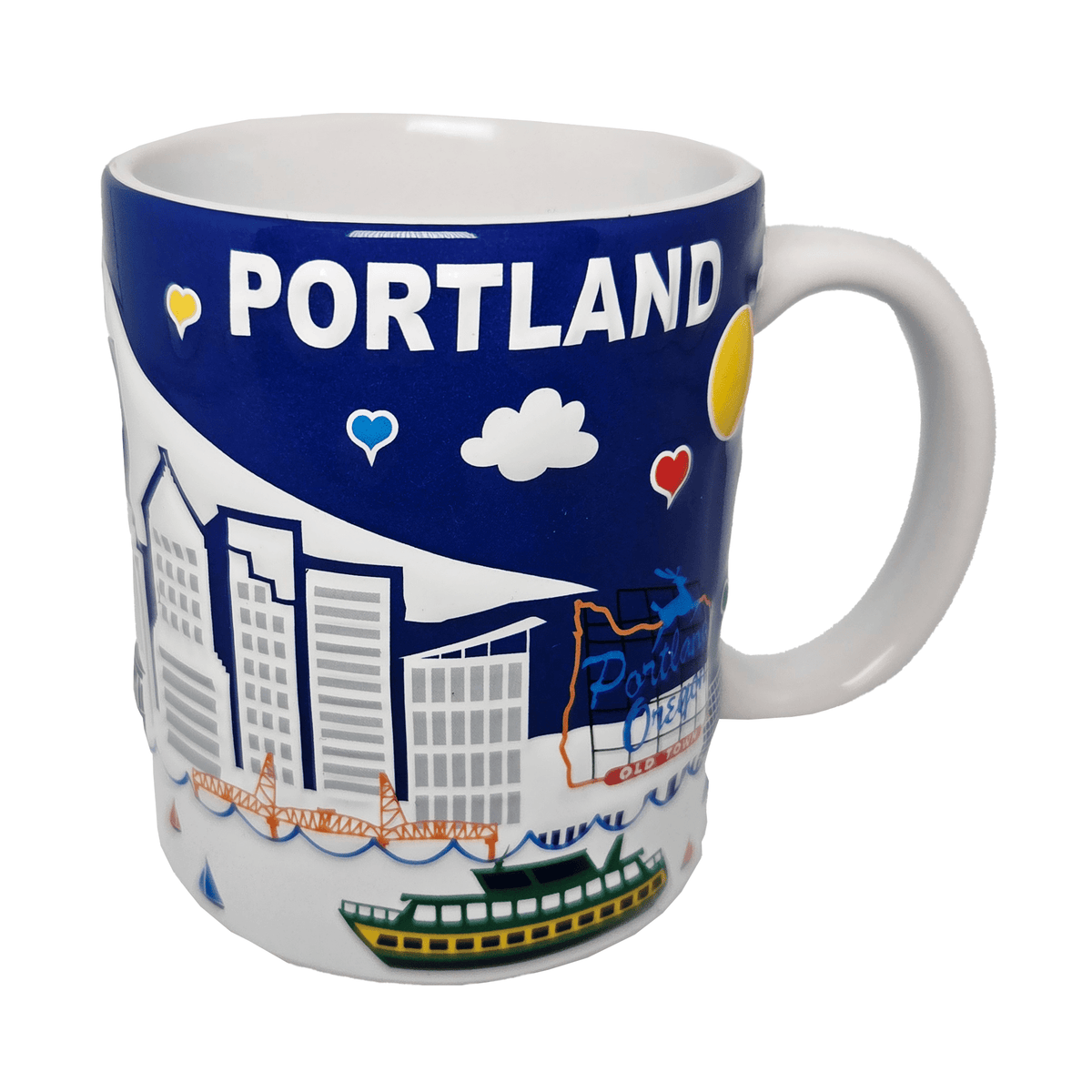 Portland 3D Mug - Mug - Hello From Oregon