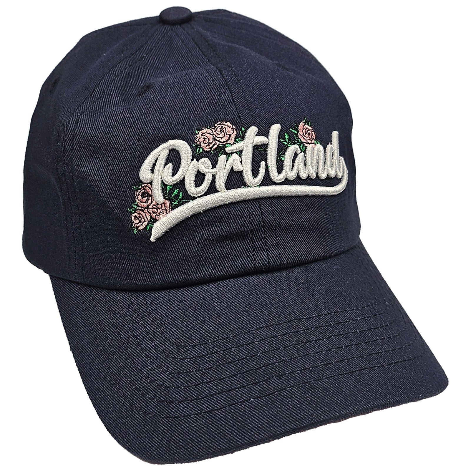 Portland Bloom Hat | Navy - Hats - Hello From Oregon