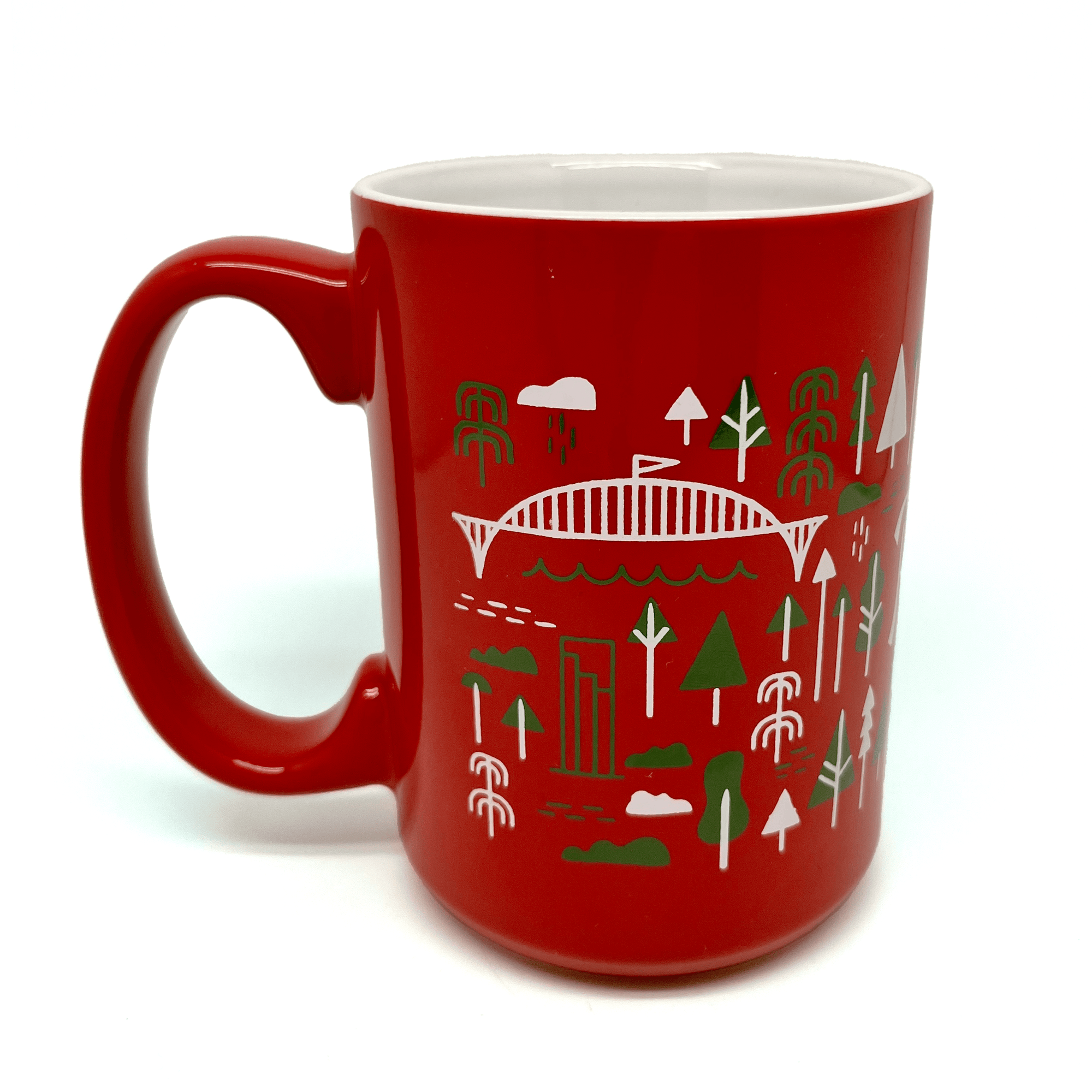 Portland Burst Mug | Christmas Edition - Mug - Hello From Oregon