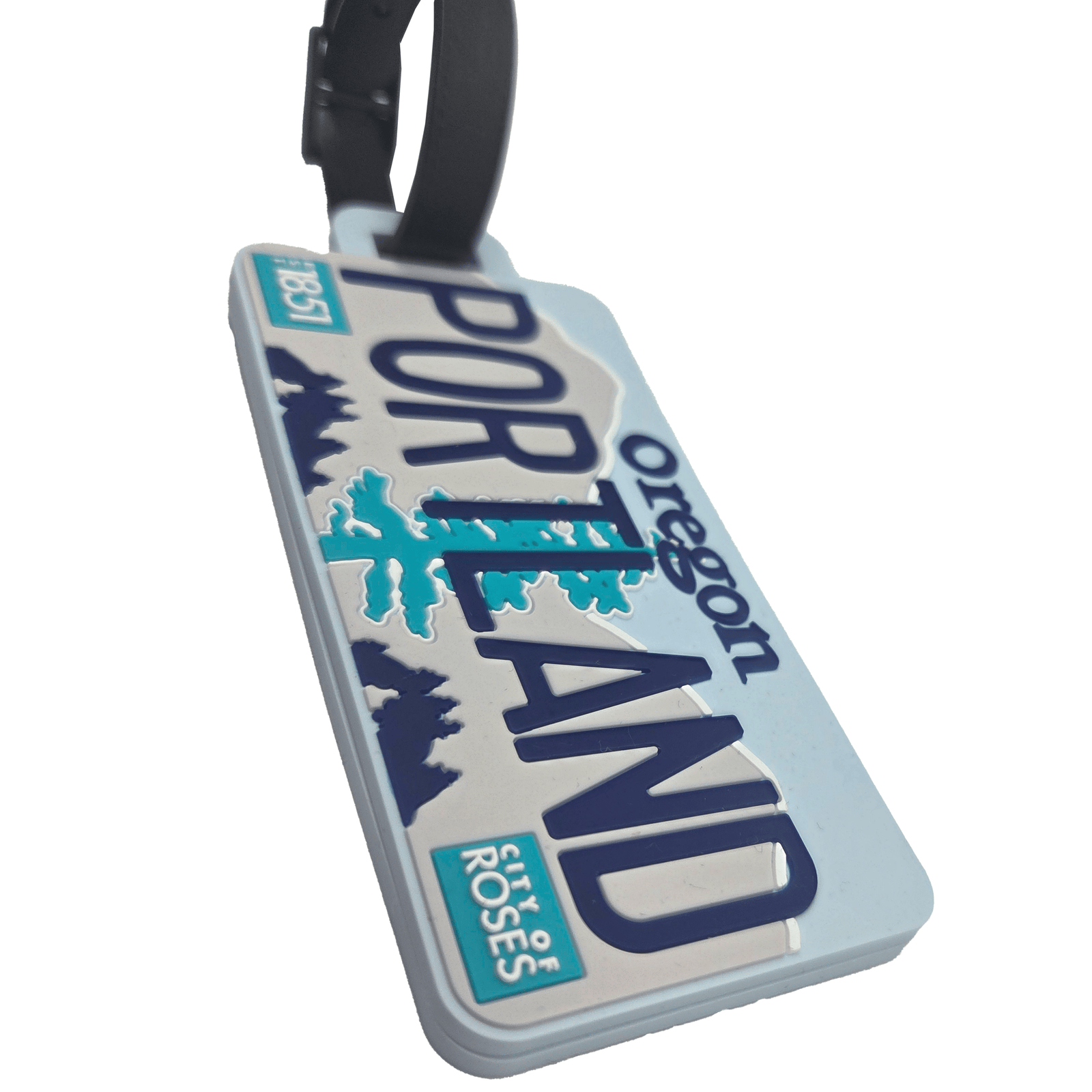 Portland License Luggage Tag - Hello From Oregon