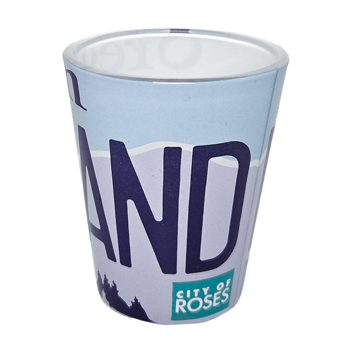 Portland License Plate Shot Glass - Shot Glass - Hello From Oregon
