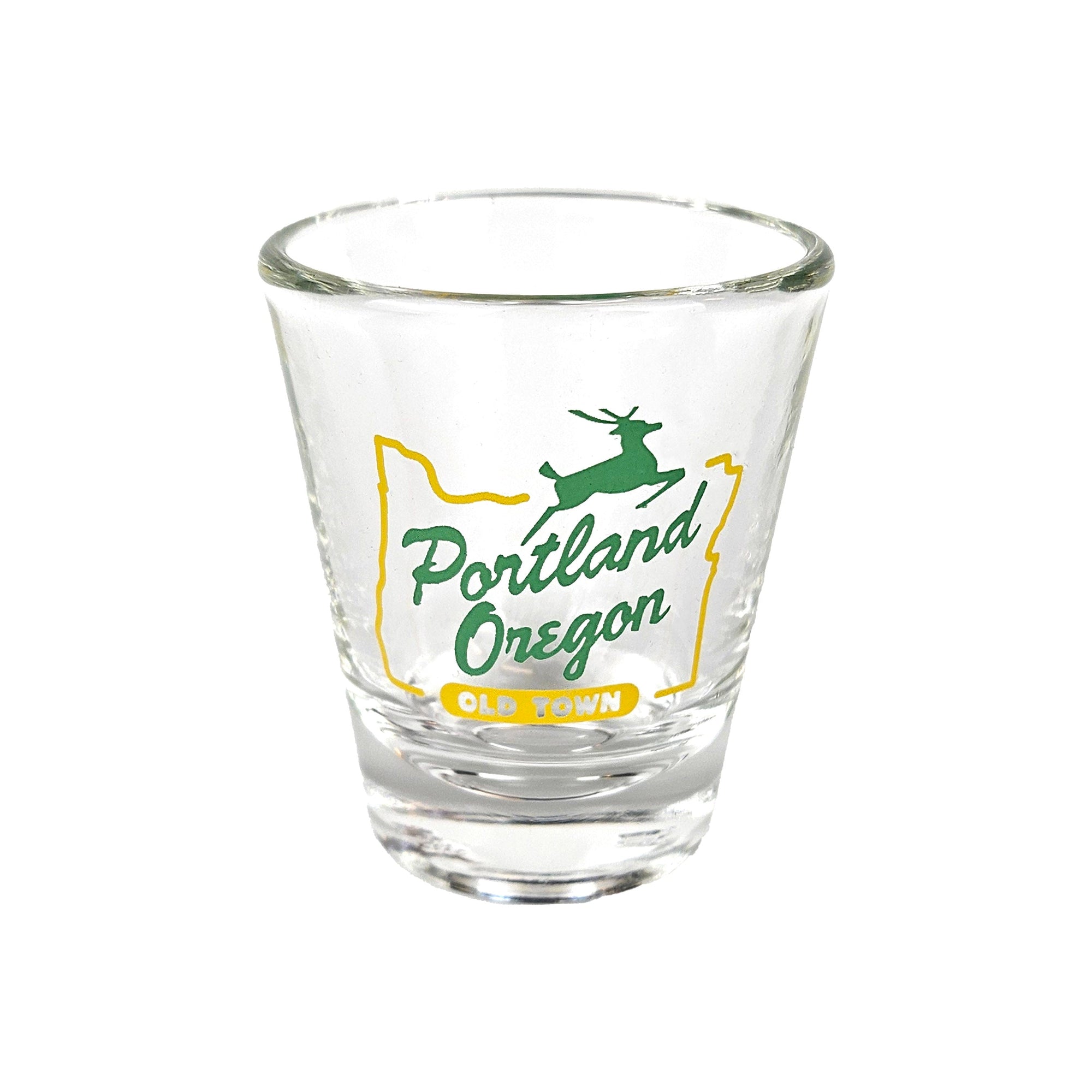 Portland Stag Shot Glass - Shot Glass - Hello From Oregon