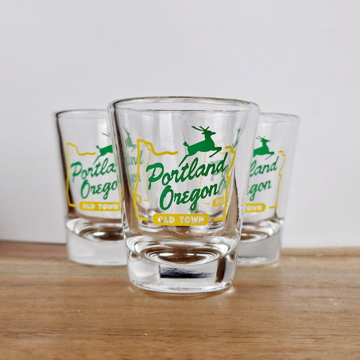 Portland Stag Shot Glass - Shot Glass - Hello From Oregon