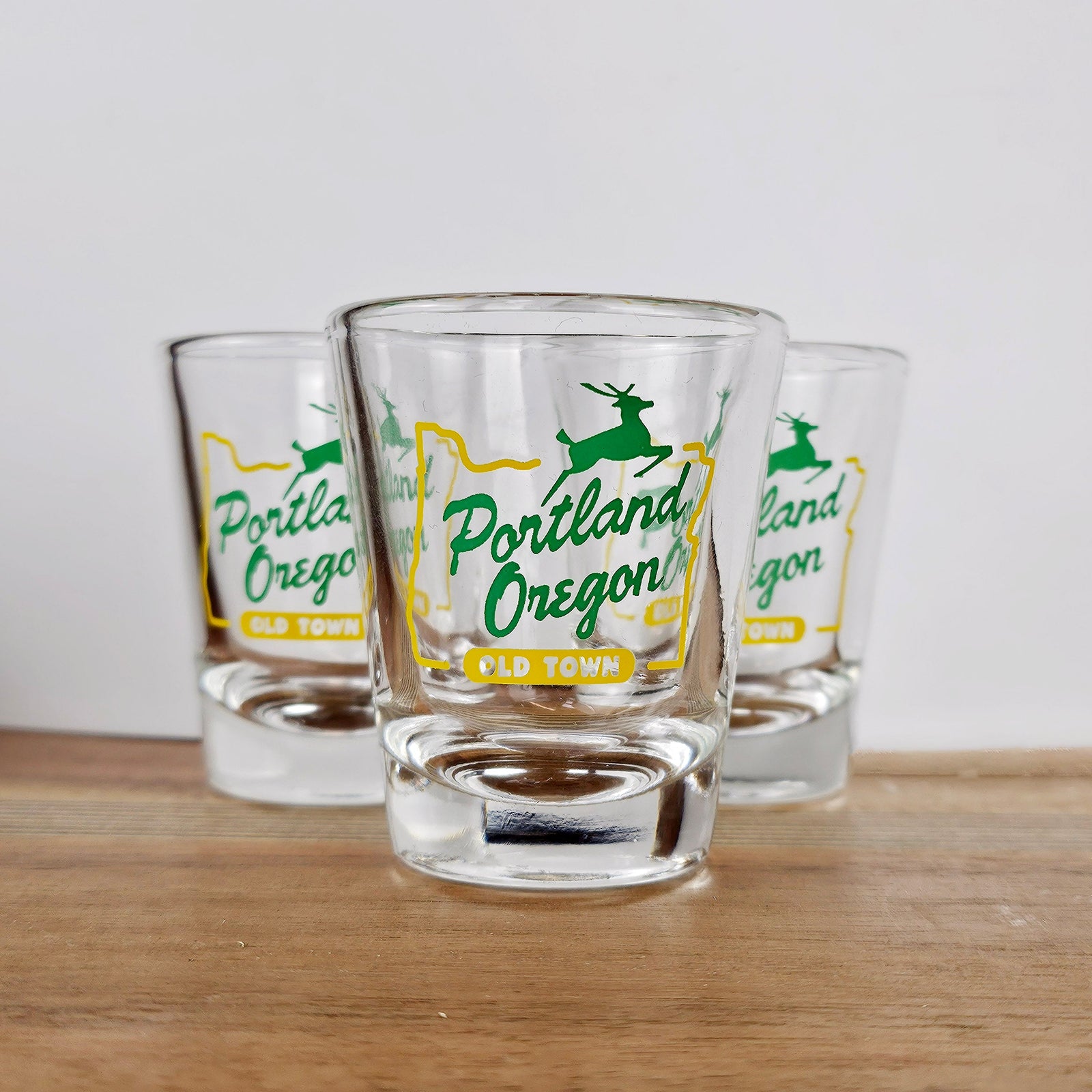 Portland Stag Shot Glass - Shot Glass - Hello From Oregon