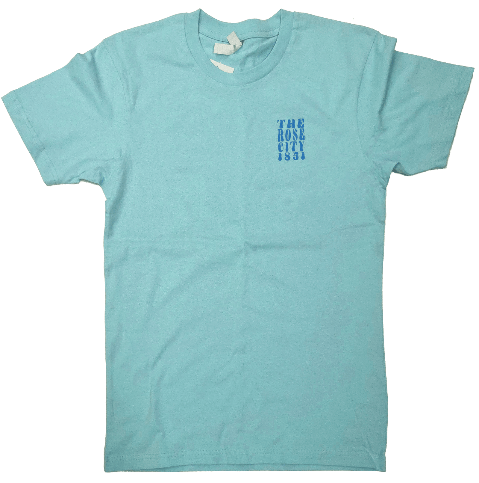 Portland Wavy Tee | Teal - Tees - Hello From Oregon