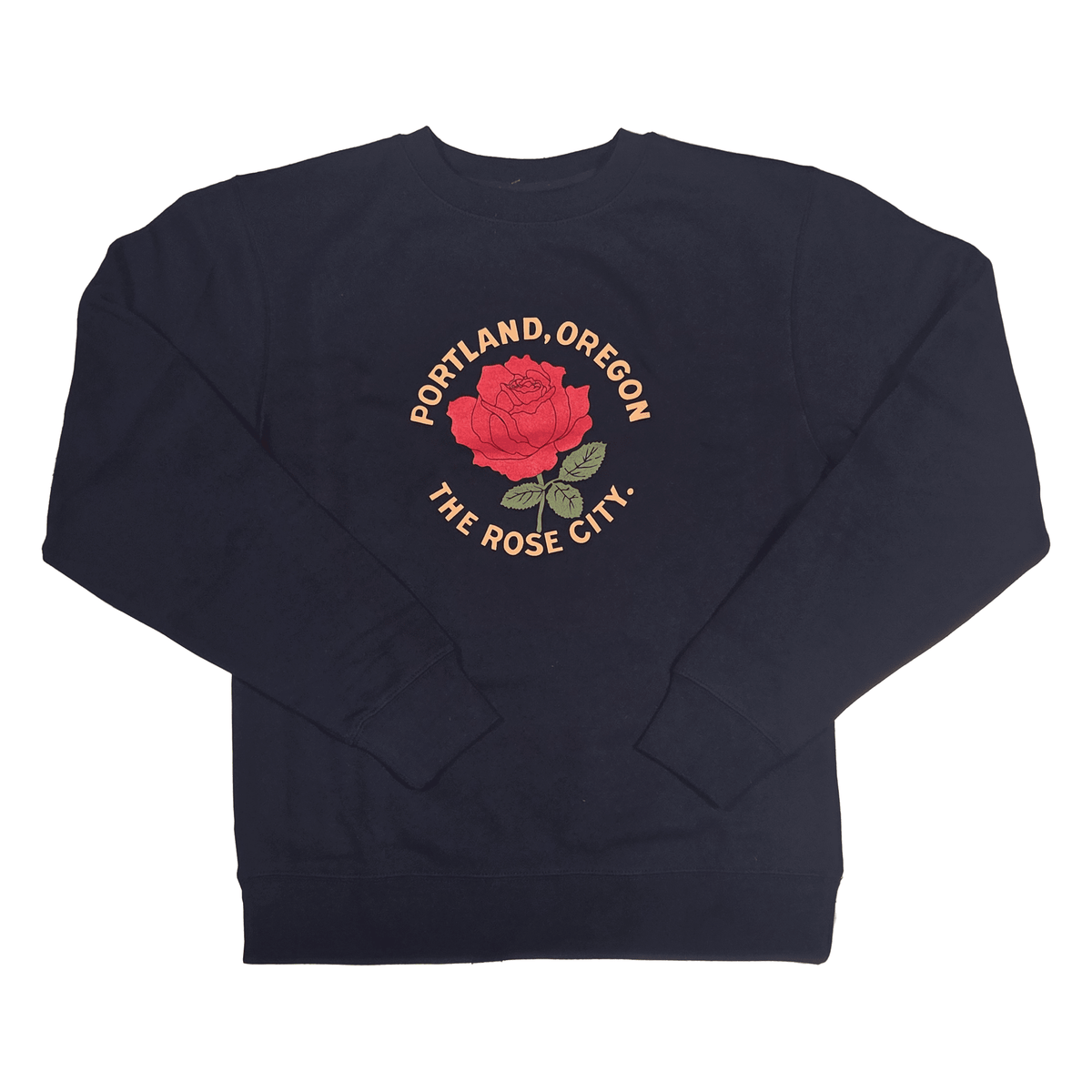 Rose City Crewneck - Hello From Oregon