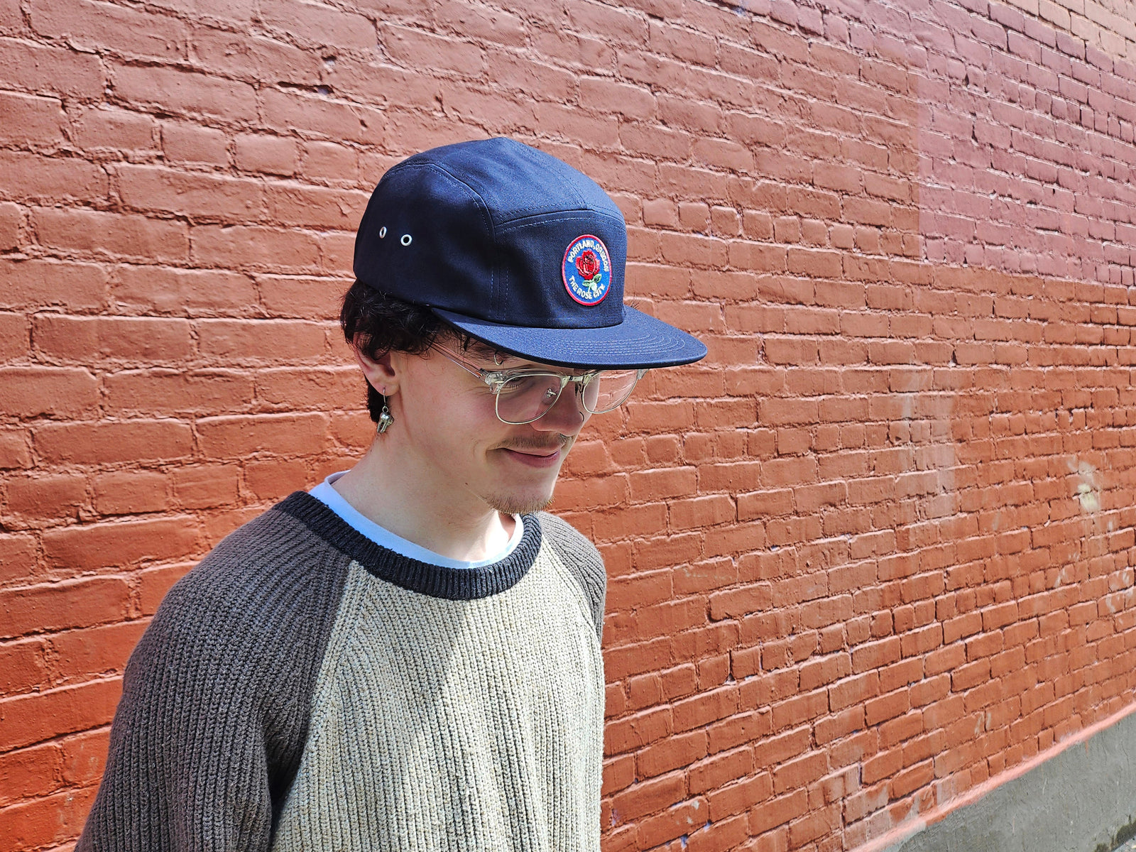 Rose City Five Panel Hat - Hats - Hello From Oregon