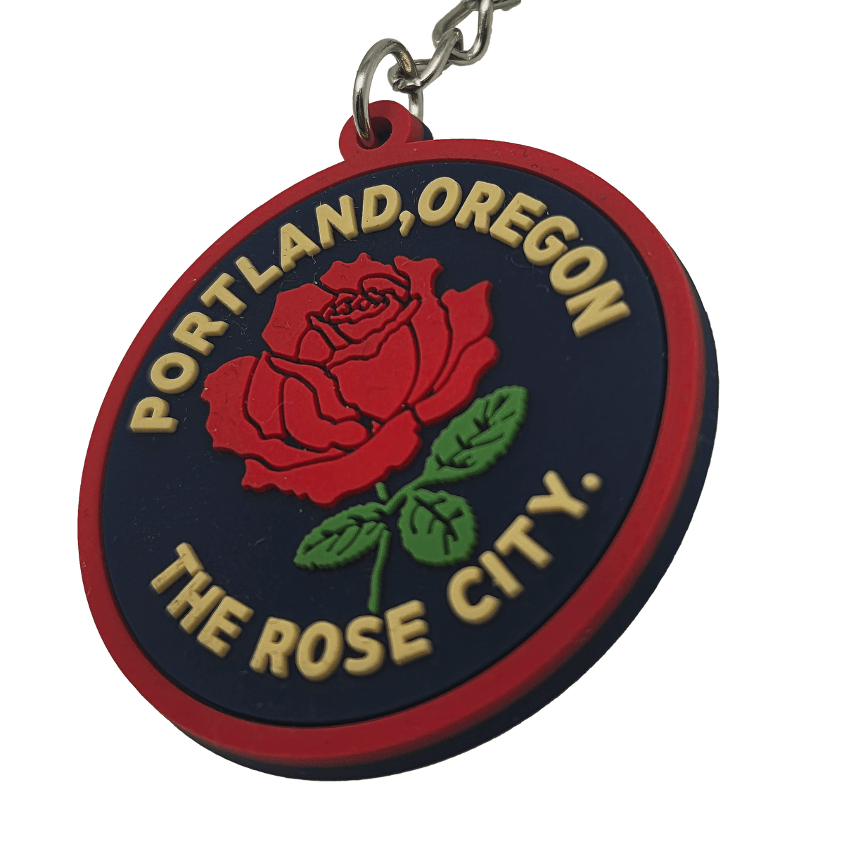 Rose City Keychain - Keychains - Hello From Oregon