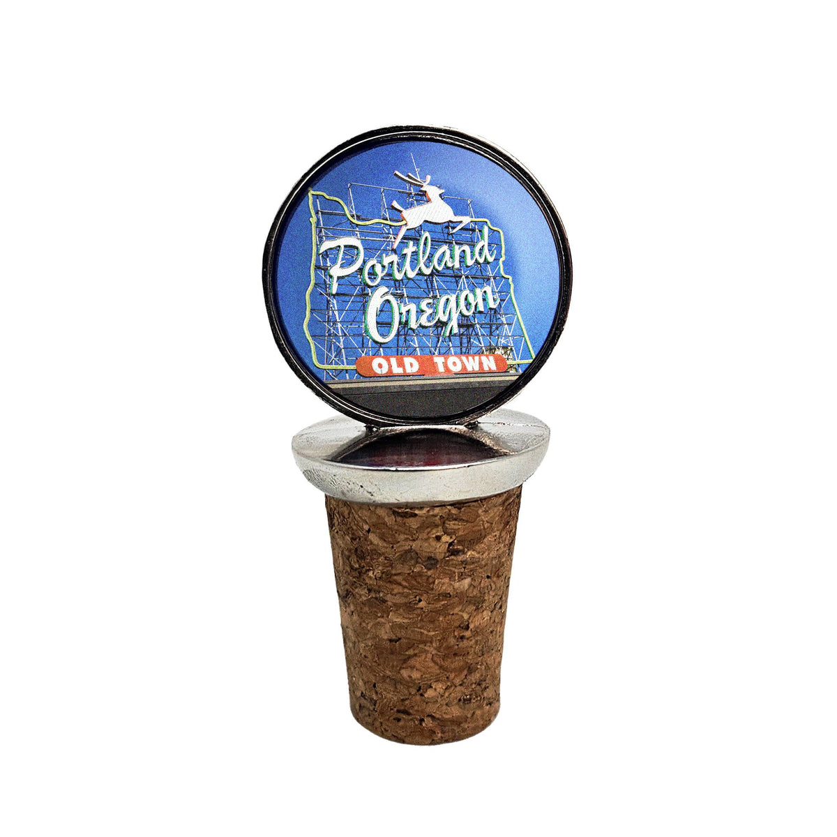 Stag Bottle Stopper - Bottle Stoppers - Hello From Oregon