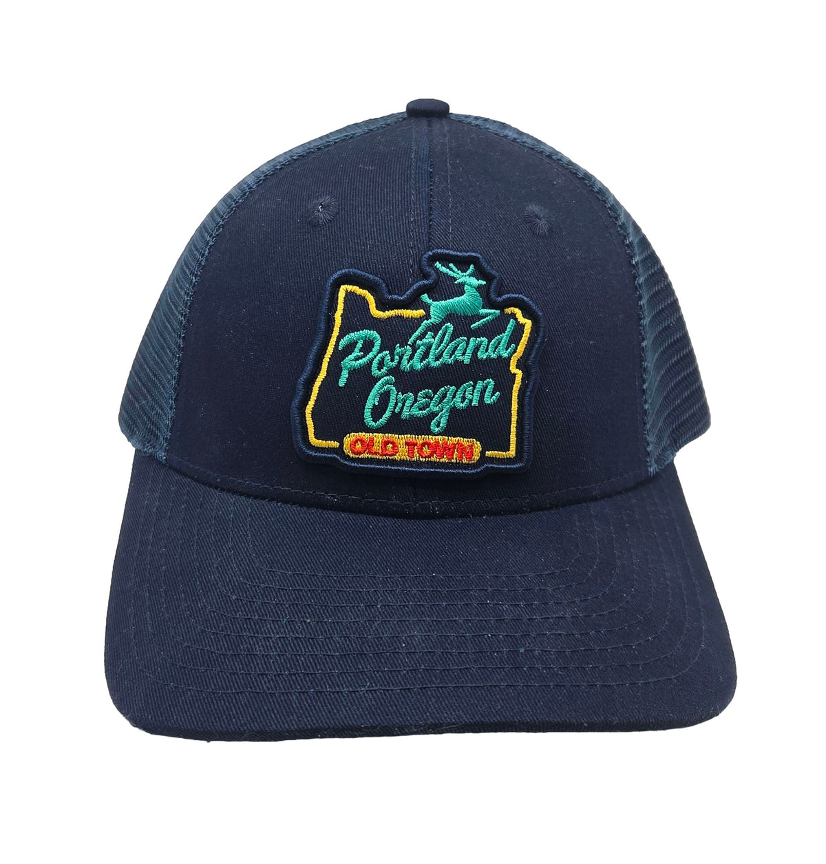 Stag Sign Trucker Hat - Hats - Hello From Oregon