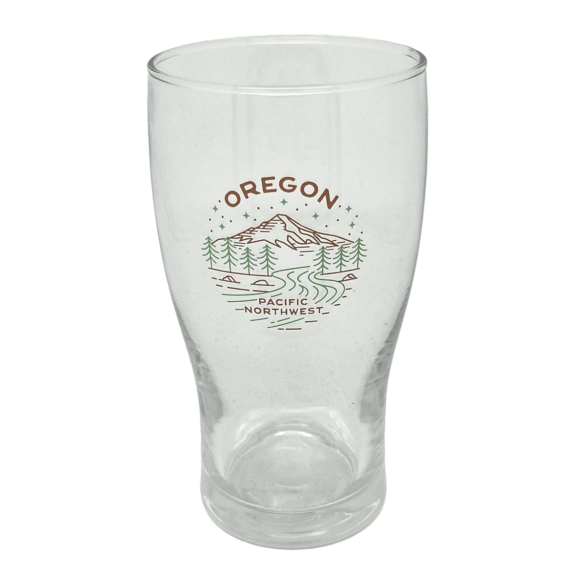 Starry Oregon Pint Glass - Pint Glass - Hello From Oregon