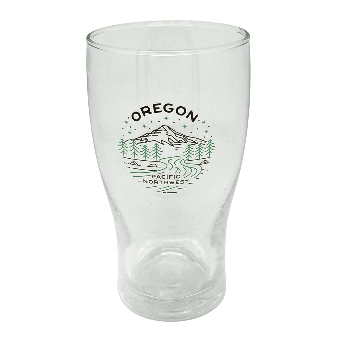Starry Oregon Pint Glass - Pint Glass - Hello From Oregon