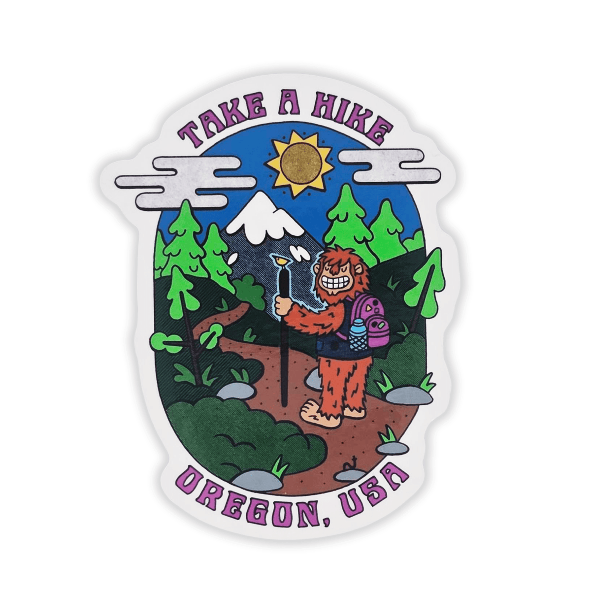Take A Hike Sticker - Stickers - Hello From Oregon