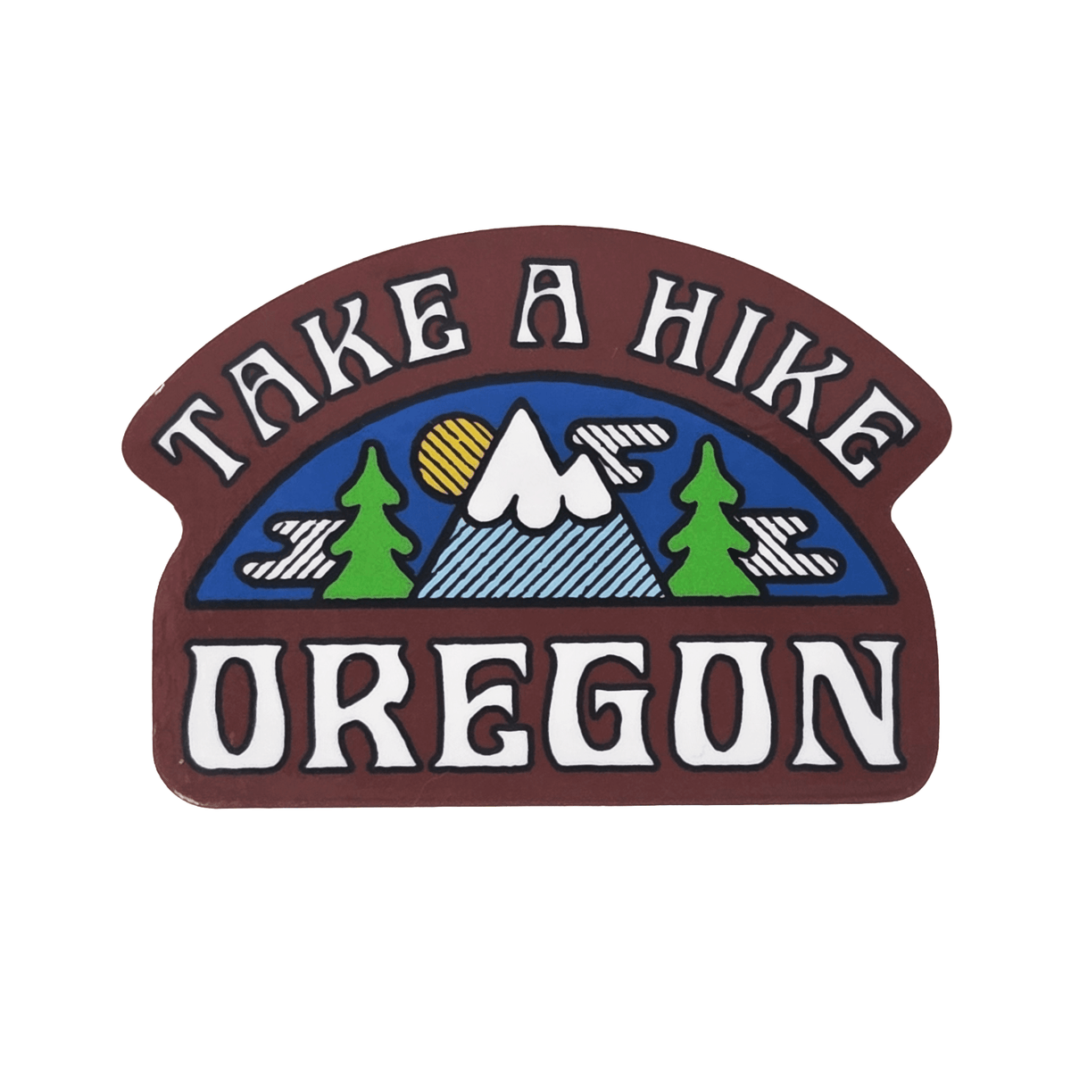 Take A Hike Sticker - Stickers - Hello From Oregon