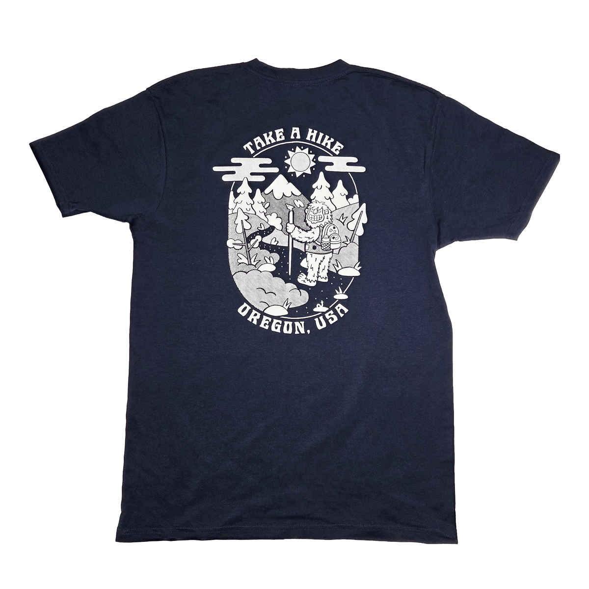 Take a Hike Tee | Navy - Tees - Hello From Oregon