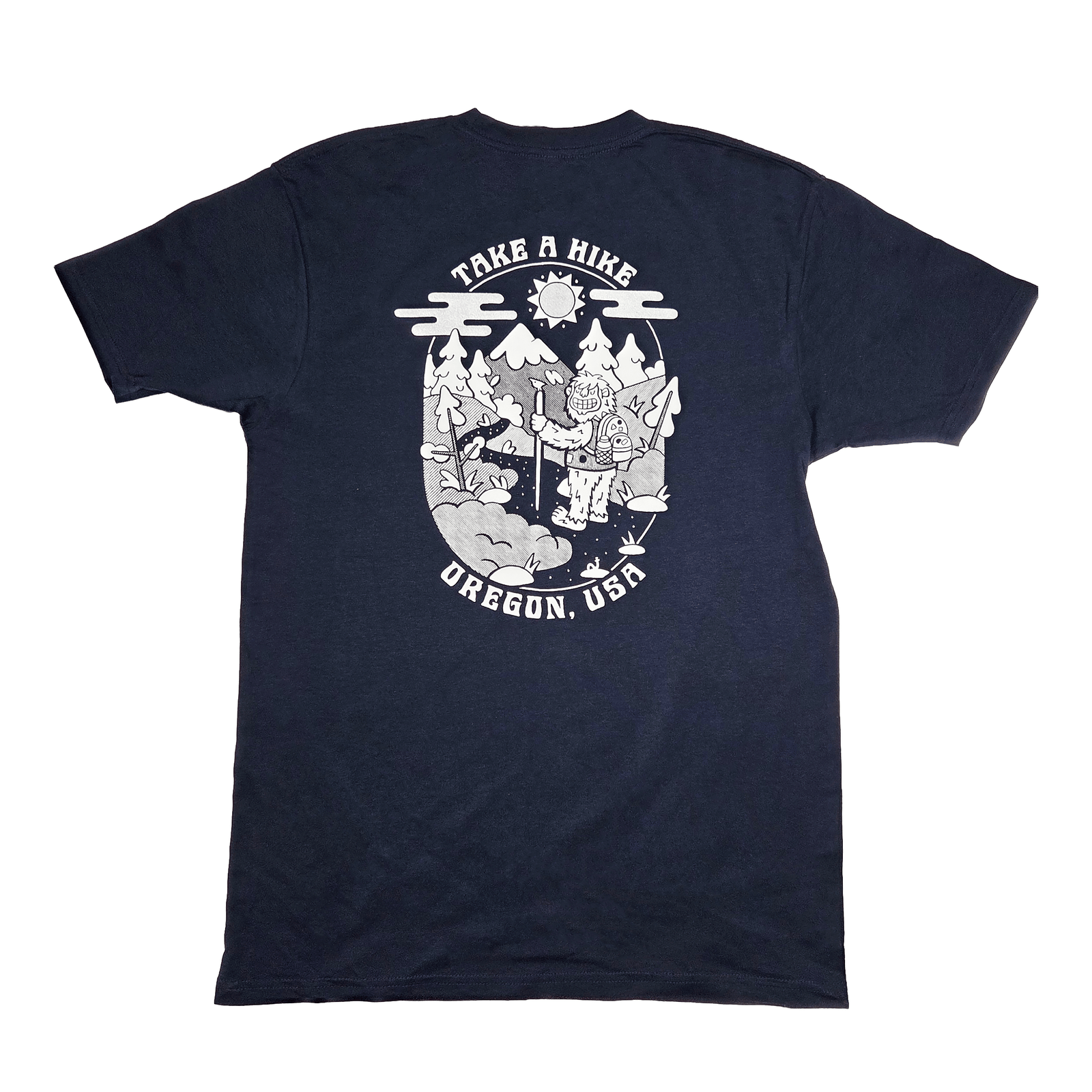 Take a Hike Tee | Navy - Tees - Hello From Oregon