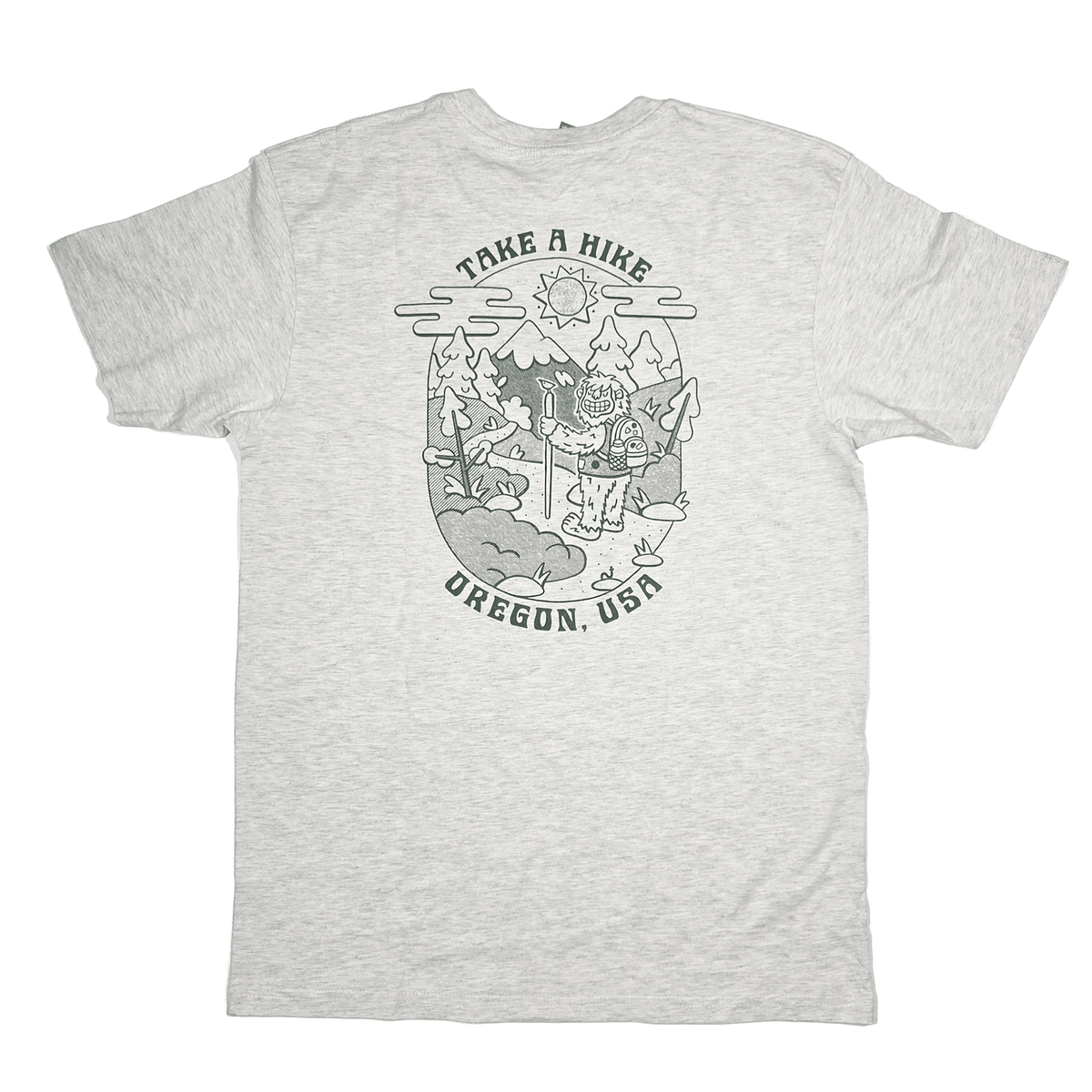 Take a Hike Tee | Oatmeal - Hello From Oregon