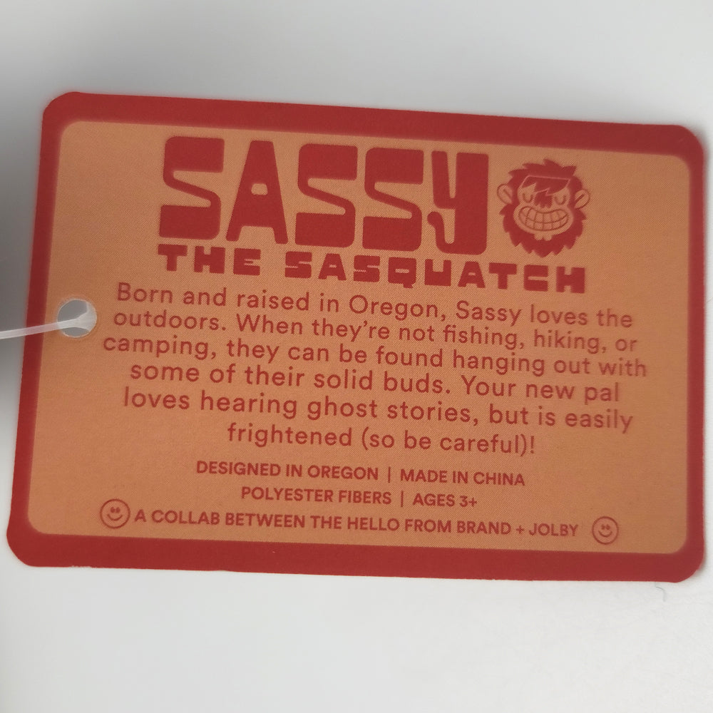 Sassy The Sasquatch Plushie | 12"