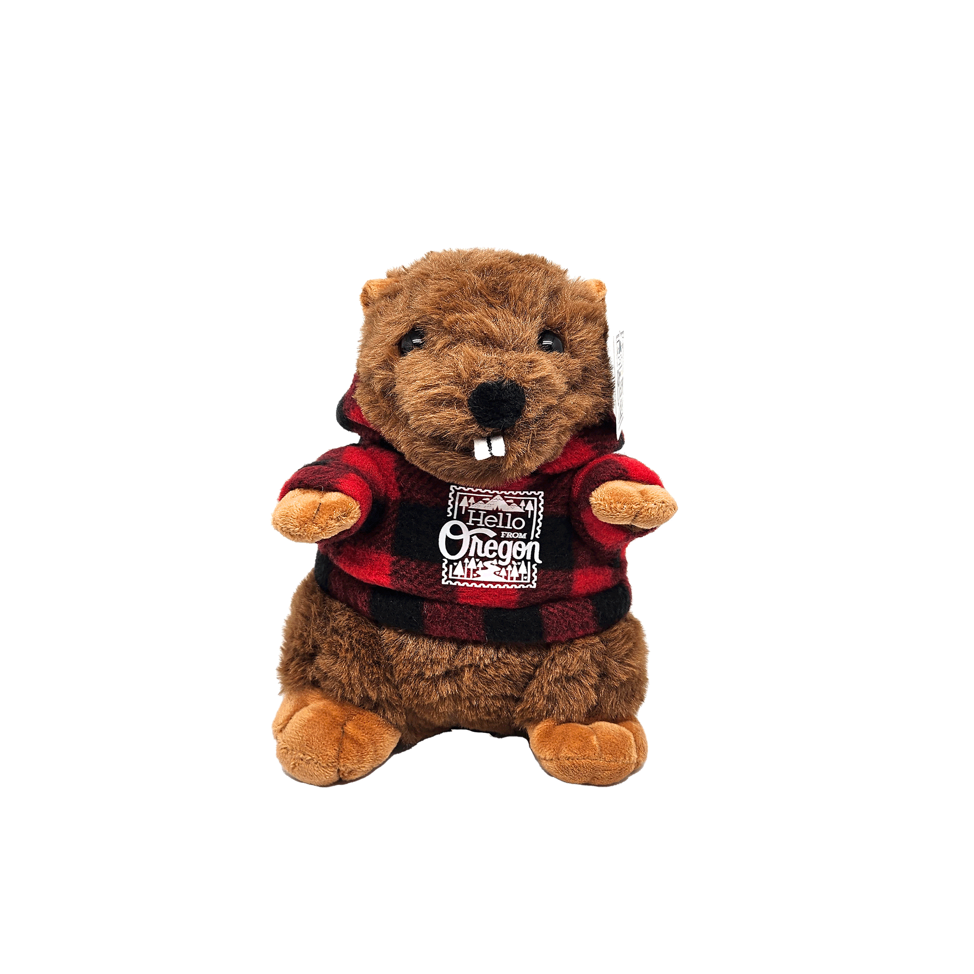 Bernard The Beaver Plush | 7" | Hello From Oregon | Wholesale Bernard The Beaver Plush | 7" | Hello From Oregon | Wholesale