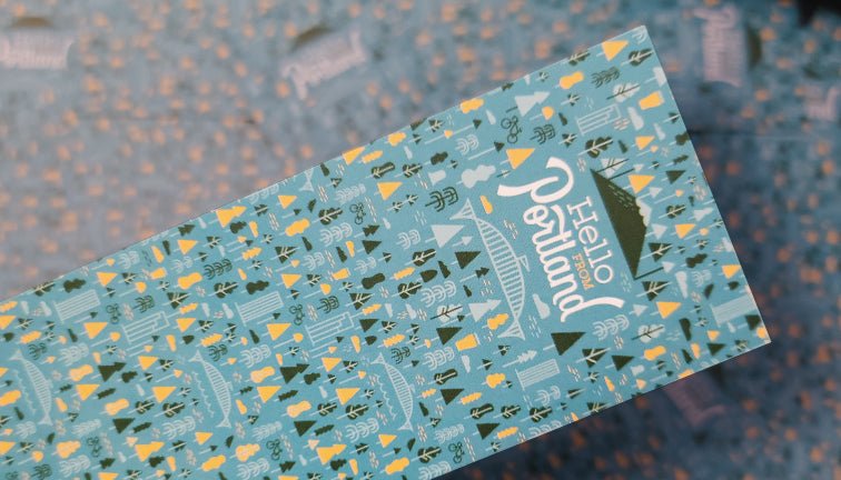Burst Bookmark - Gifts - Hello From Oregon