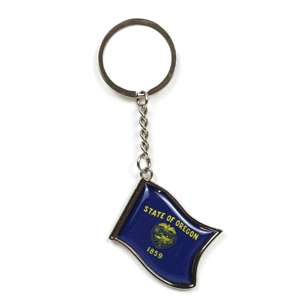 Flag Pole Keychain - Keychains - Hello From Oregon