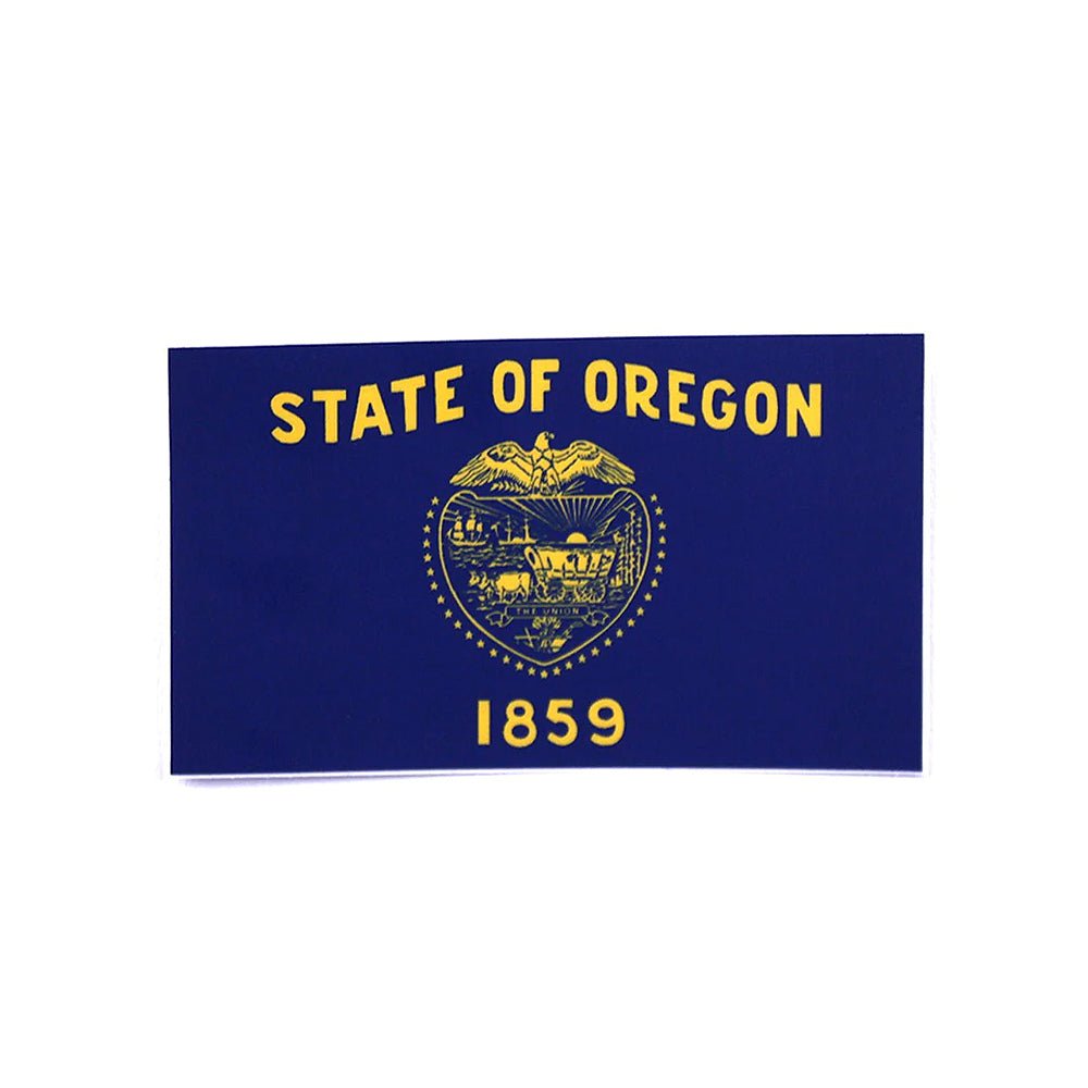Flag Pole Oregon Sticker - Stickers - Hello From Oregon