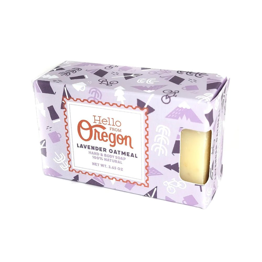 Lavender Oatmeal Soap - Soap - Hello From Oregon